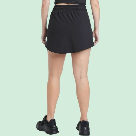 All In Motion ~ NEW Mid-Rise Black Skort Quick Dry Moisture Wicking ~ Size XXL - Picture 8 of 9